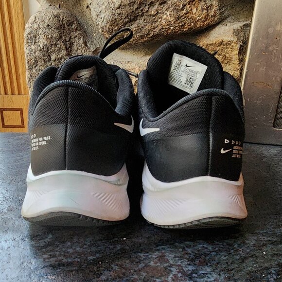 Nike Quest 4 DA1105-006 Black/White Running Sneakers Size 11.5 - Picture 10 of 11